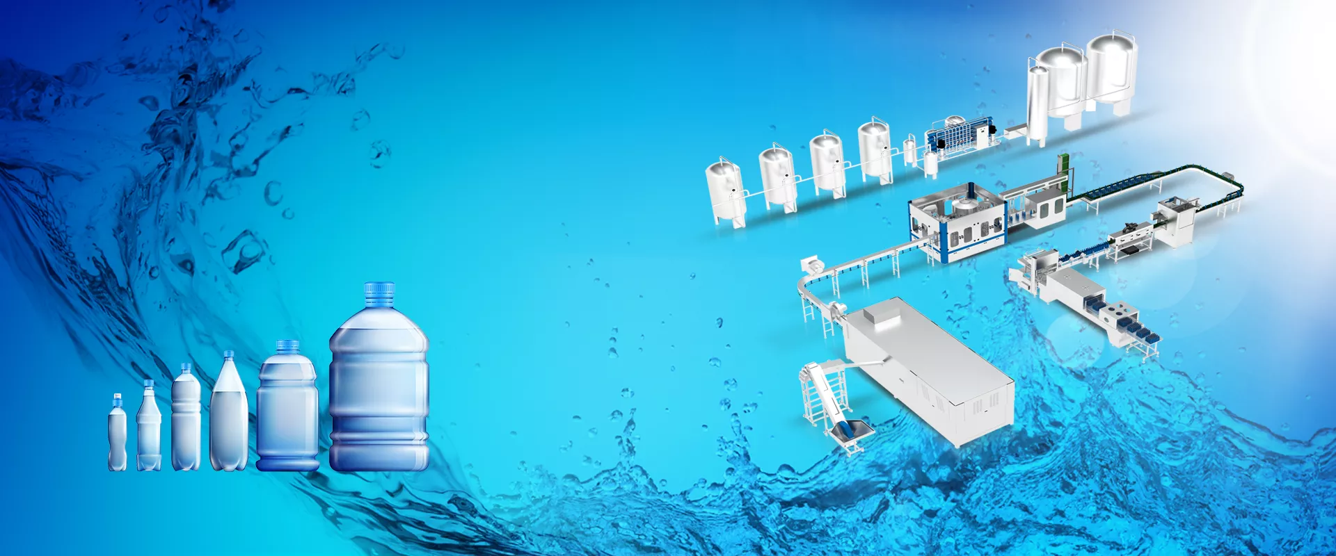 Water Filling Production Line