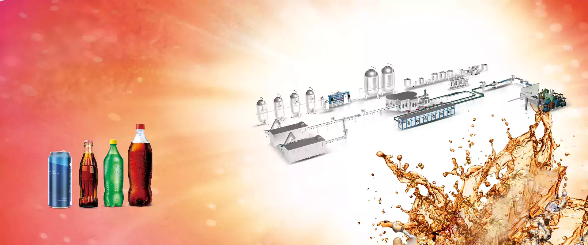 Carbonated Beverage Filling Production Line