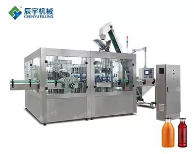 Glass Bottle Juice Production Line