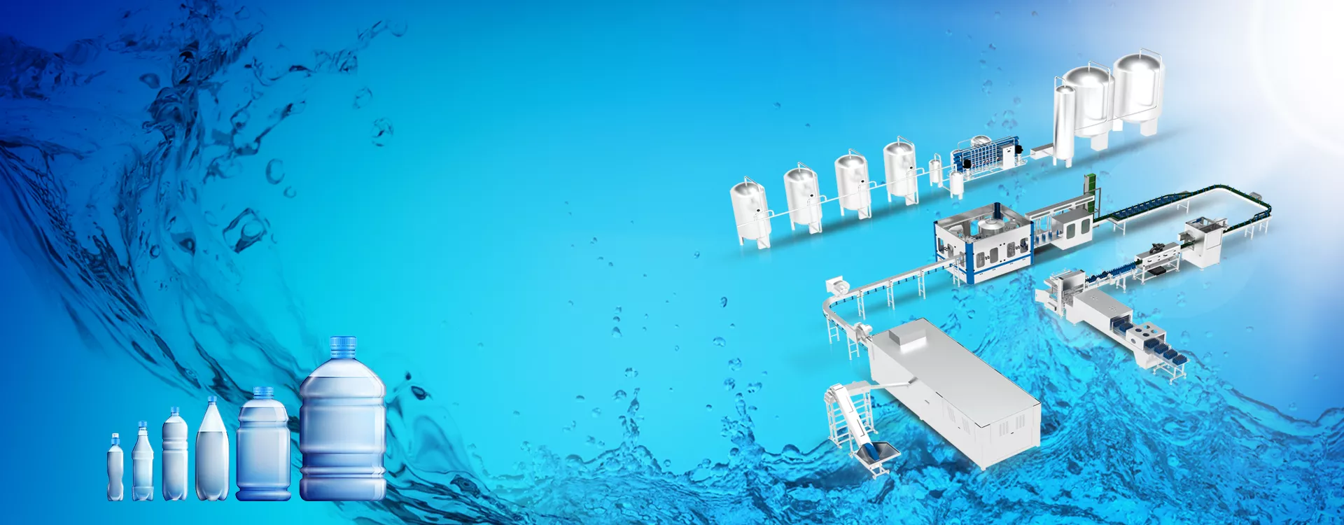 Water Filling Production Line