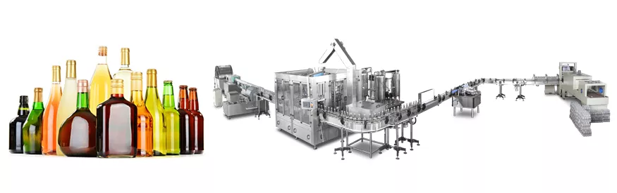 Glass Bottle Filling Production Line