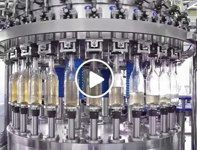 Glass Bottle Wine Production Line Video