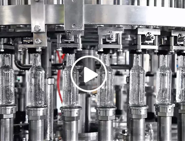 Glass Bottle Beverage Production Line Video