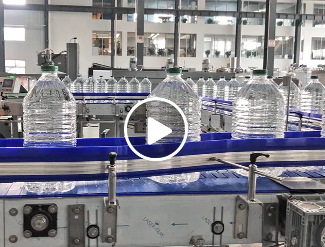 5 Liters Natural Spring Water Filling Machine Video